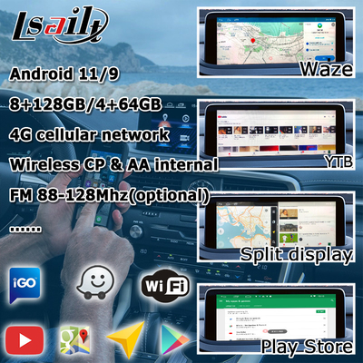 HD 12.3 インチ Android スクリーンアップグレード Lexus RX350 RX450h Lsailt Android Auto Carplay