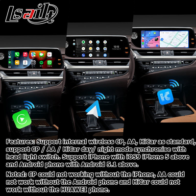 ルキサス ES300hアップグレード タッチスクリーン 12.3" Android Auto Carplay by Lsailt