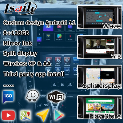 GPSカープレイインターフェース, 8+128GB Android 11 ナビゲーション ボックスインターフェース Infiniti Q50 / Q60