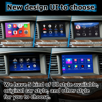 インフィニティ QX60 GPS Android Auto CarPlay ナビゲーションシステム マルチメディアインターフェース Android 13 8+128GB