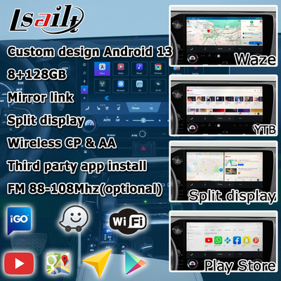 レクサス NX NX200 NX350h NX250 Android 11 マルチメディア ビデオ インターフェース カープレイ Android オート