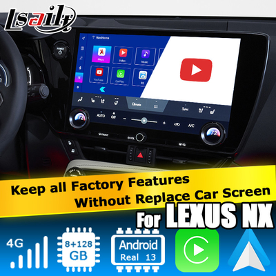 レクサス NX NX200 NX350h NX250 Android 11 マルチメディア ビデオ インターフェース カープレイ Android オート