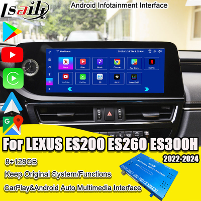 8+128GB Android インフォテインメント モジュール Lexus ES 2022-2024 RX NX LX GX LS...YouTube,NetFlix,Google Play,Waze
