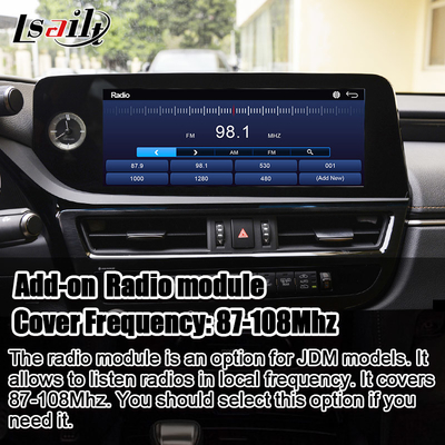 8+128GB Android インフォテインメント モジュール Lexus ES 2022-2024 RX NX LX GX LS...YouTube,NetFlix,Google Play,Waze