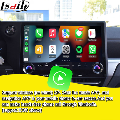 Lexus GX550 2024 RX NX LX ES用のPin to Pin Androidインフォテインメントインターフェース YouTube,NetFlix,Google Play,Wazeを含む