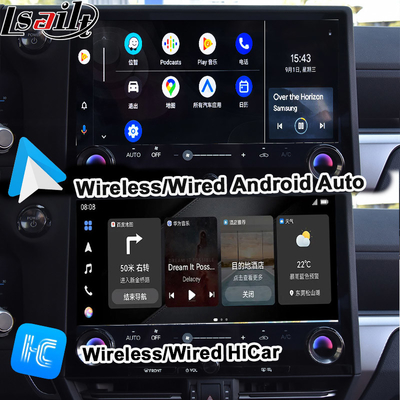 Lexus GX550 2024 RX NX LX ES用のPin to Pin Androidインフォテインメントインターフェース YouTube,NetFlix,Google Play,Wazeを含む