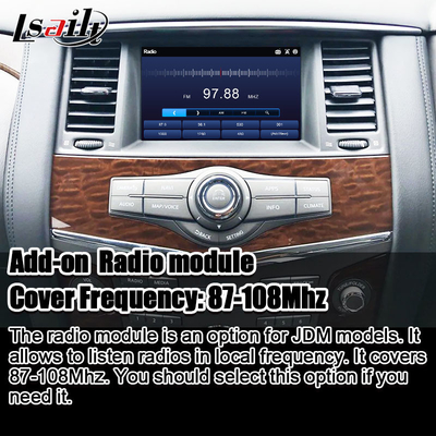 Lsailt 8+128G Android 13 スマートインフォテインメントモジュール ニッサンパトロール Y62 2010-2020 ワイヤレスカープレイ,ネットフリックス