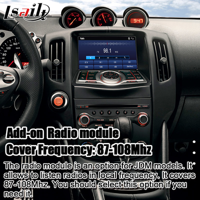 HDMI 8G アンドロイド マルチメディア インターフェース カープレイ, YouTube, Google Play, NetFlix For Nissan Patrol 370Z Quest, Android 13