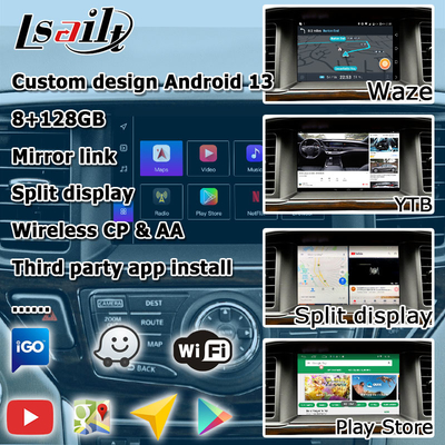 ニッサン パスファインダー R52 Android 13 ビデオ インターフェイス ワイヤレスカープレイ 8+128 Androidベース