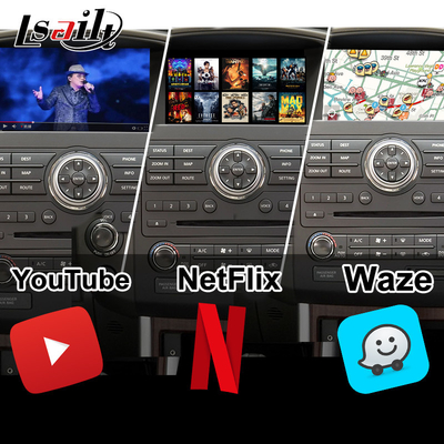 Lsailt Android 13 スマートインフォテインメントインターフェース ニッサン・ナバラ D40, パスファインダー R51 ワイヤレスカープレイ, NetFlix