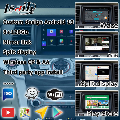 ニッサン・ムラノZ51 アンドロイド13 カープレイ アンドロイド・オート バージュ クアルコム13 8+128GB
