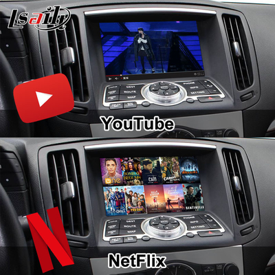 インフィニティ G35 G37 Q60 Q40 2008-2016 向け 8G アンドロイド インフォテインメント モジュール YouTube, Google Play を含む