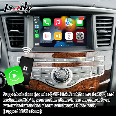 LSAILT 8G アンドロイドマルチメディアインターフェース インフィニティ QX60 JX35 2011-2020 統合ワイヤレスカープレイ,Android Auto