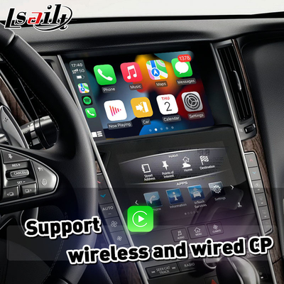 2013-2015年 インフィニティ Q50用の無線Android Auto Carplay統合インターフェース
