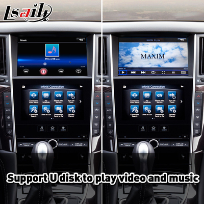 LSAILT CP + AA OEM統合カープレイインターフェイス 2020-2023 インフィニティ Q50