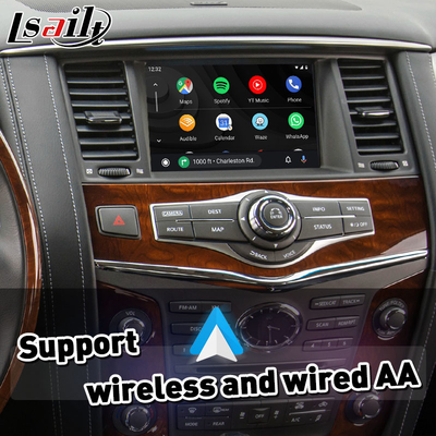 Lsailt 無線 Android オートカープレイ インターフェース Infiniti QX80 2013-2017