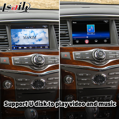 Lsailt 無線 Android オートカープレイ インターフェース Infiniti QX80 2013-2017