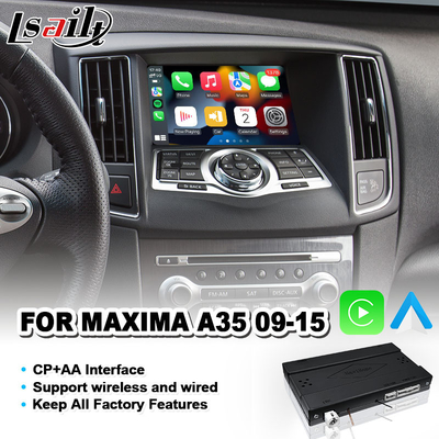 Android Auto OEM統合ビデオインターフェイス 2009-2015年 ニッサンマキシマA35