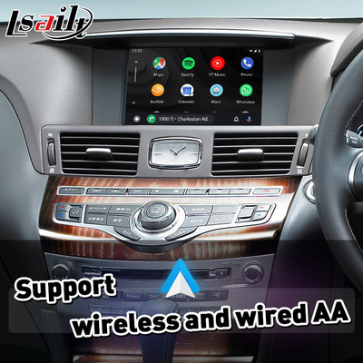 Android Auto OEM統合ビデオインターフェイス 2009-2019年 ニッサン・フーガ Y51
