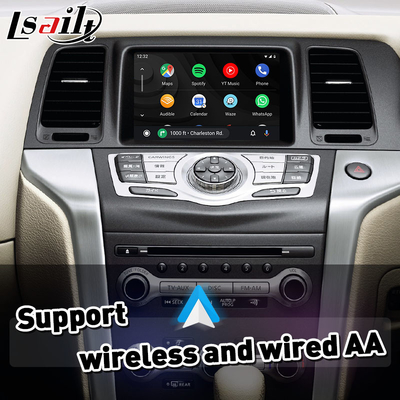 ワイヤレスカープレイ OEM統合 Android オートビデオインターフェース Nissan Murano Z51 2011-2014