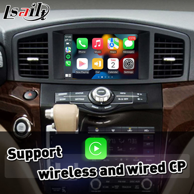 Android Auto CP AAビデオカープレイインターフェース 2011-2022年 ニッサン・クエスト E52