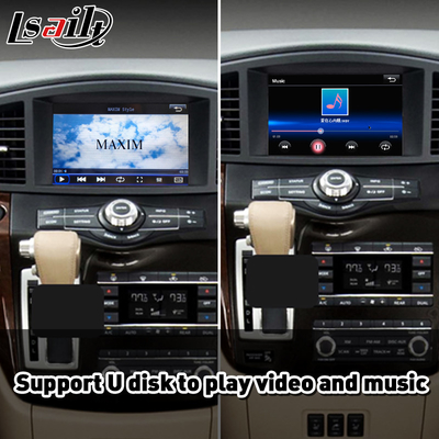 Android Auto CP AAビデオカープレイインターフェース 2011-2022年 ニッサン・クエスト E52