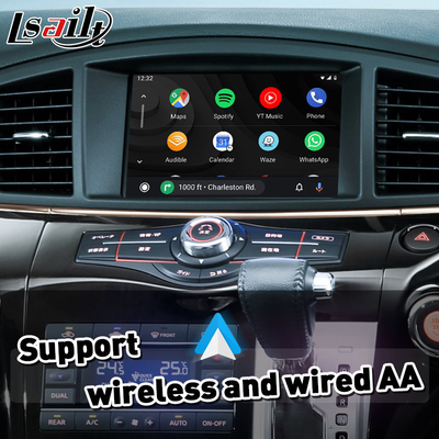 Android オートワイヤレス カープレイ ビデオ インターフェース  nissan エルグランド E52 2010-2022 IT08 08IT