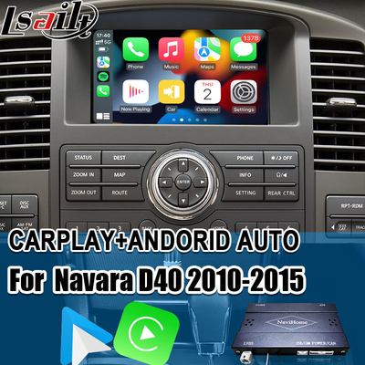 OEM統合 ワイヤレス Apple CarPlay インターフェイス Navara D40 Nissan Pathfinder R51 2010-2016 Android オート,プラグアンドプレイ,ミラーリンク