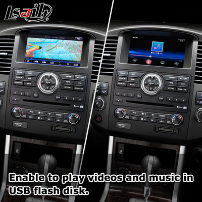 OEM統合 ワイヤレス Apple CarPlay インターフェイス Navara D40 Nissan Pathfinder R51 2010-2016 Android オート,プラグアンドプレイ,ミラーリンク