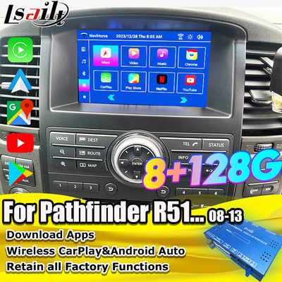Lsailt OEM統合 パスファインダー R51 ニッサン ナバラ D40 カープレイ&Android オート リトロフィット