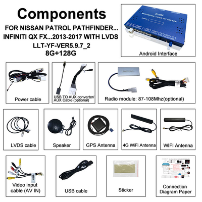 Lsailt OEM統合 パスファインダー R51 ニッサン ナバラ D40 カープレイ&Android オート リトロフィット