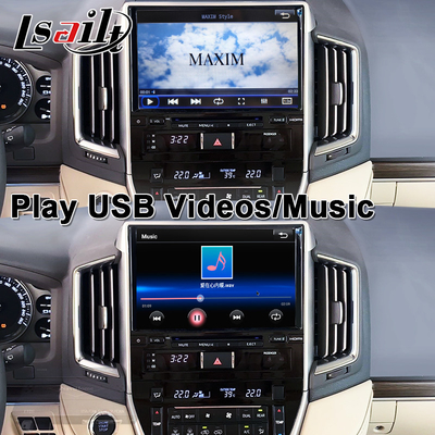 ワイヤレスカープレイインターフェース トヨタランドクルーザー200 GX-R,VX-R 2018-2021 フジツーヘッドユニット Android Auto,Linuxシステム