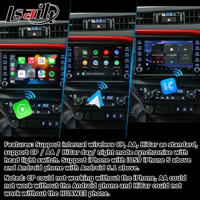 トヨタ ヒルクス Android 13 マルチメディア ビデオ インターフェース ワイヤレス カープレイ Android オートタッチ 3