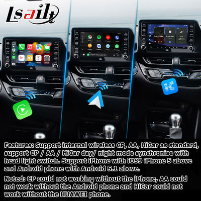 トヨタ C-HR CHR Android 13 マルチメディアインターフェース Android Auto CarPlay 対応