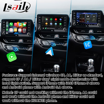 トヨタ C-HR CHR Android 13 マルチメディアインターフェース