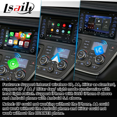 Android 13 Carplay アンドロイド ビデオ インターフェース オート ボックス トヨタ シエナ