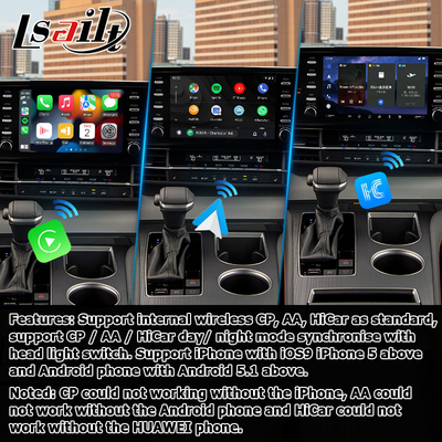 カー マルチメディア ビデオ インターフェイス Android オート カープレイ インターフェイス TOYOTA Sienna