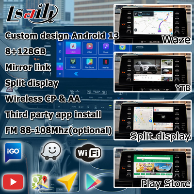 カー マルチメディア ビデオ インターフェイス Android オート カープレイ インターフェイス TOYOTA Sienna