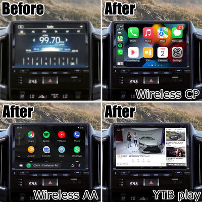 トヨタ・ランドクルーザー LC200 GXRのAndroid 13ビデオインターフェース
