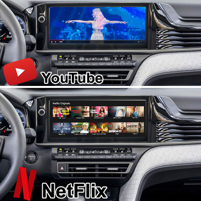 Android 13 多媒体ビデオインターフェース トヨタ・キャムリー 2025 シエナ RAV-4 OEM リトロフィット インフォテインメント モジュール YouTube,NetFlix,Google Playが含まれています