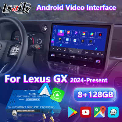 LSAILT Android Carplay マルチメディアビデオインターフェース 2024-現在 Lexus GX GX550