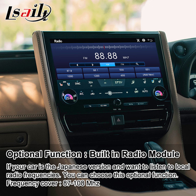 LSAILT Android Carplay マルチメディアビデオインターフェース 2023年現在 Toyota Alphard Vellfire 40シリーズ