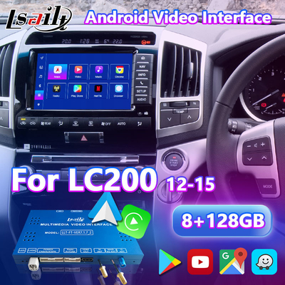LSAILT Android マルチメディアビデオインターフェース 2012-2015 トヨタランドクルーザー LC 200 V8 LC200