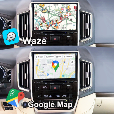 Android マルチメディアインターフェース ランドクルーザー GX_R 2018-2021 LC200 無線 Apple CarPlay&Android オートリートアップグレード