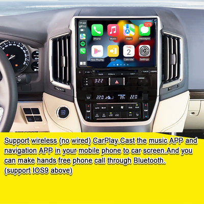 Android マルチメディアインターフェース ランドクルーザー GX_R 2018-2021 LC200 無線 Apple CarPlay&Android オートリートアップグレード