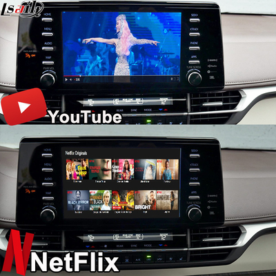 OEM統合とリトロフィット トヨタシエナ 2018-2021 カムリー,RAV-4 車内マルチメディアサポート YouTube,NetFlix,360度カメラ