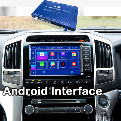 ランドクルーザー2013-2021用OEM Androidアップグレードモジュール ワイヤレスCarPlayキット統合 YouTube、Google Map、Android Auto