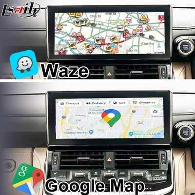 Lsailt OEM Android アップグレード モジュール ランドクルーザー300 2022年版 Android インターフェース統合 YouTube,Waze,Play Store