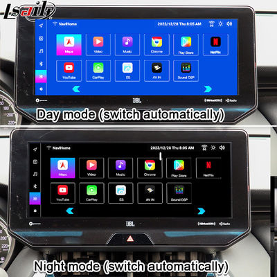 Lsailt OEM ハリアー ヴェンザ トヨタ 2022-12.3 インチ用 Android アップグレードモジュール、YouTube、NetFlix 搭載 Android マルチメディアインターフェース