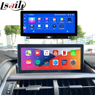 レクサスAndroidスクリーン ワイヤレスCarPlay & Android Auto 10.25インチ タッチスクリーン | SIMカード & 360度カメラ IPSディスプレイ